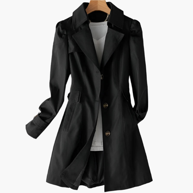 Women's Classic Long Trench Coat