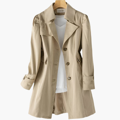 Women's Classic Long Trench Coat