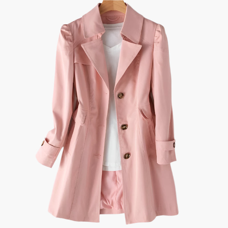 Women's Classic Long Trench Coat