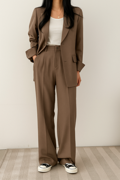 Women's Business Suit Set Blazer and Pants