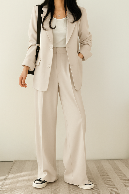 Women's Business Suit Set Blazer and Pants