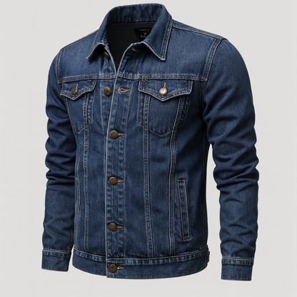 Men's Modern Style Denim Jacket