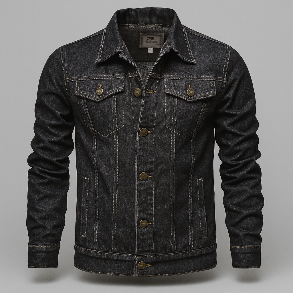 Herren Denim Jacke Modern Style - IdealeKleiden