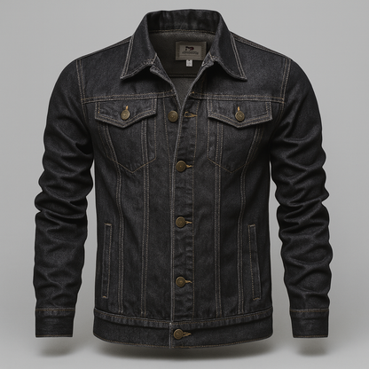 Herren Denim Jacke Modern Style - IdealeKleiden