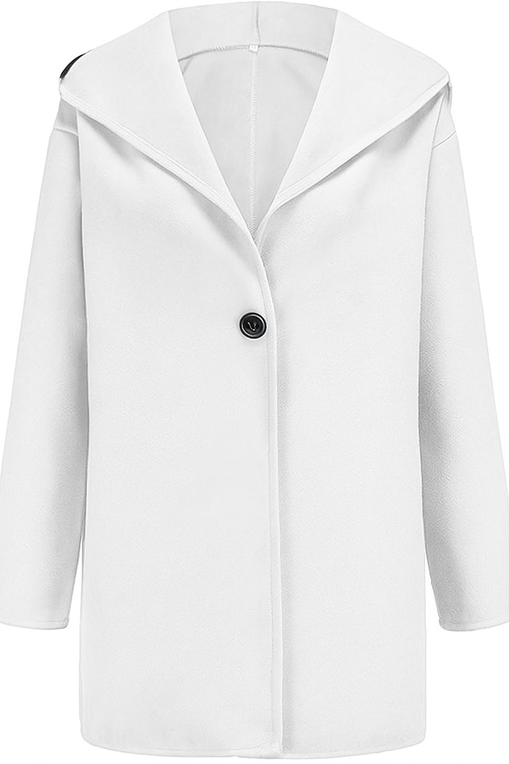 Elegant Hooded Coat Slim Fit Winter Coat