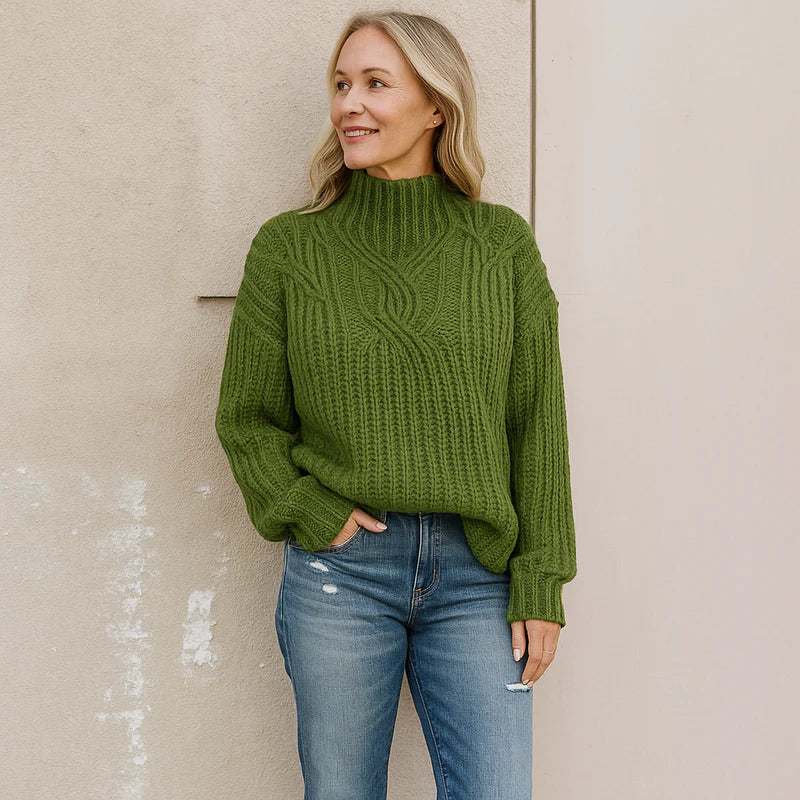 Damen Cardigan Kuschelig Stricken Frühling Herbst - IdealeKleiden