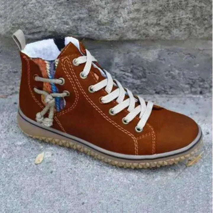 Elegant Leather Boots Vintage Style