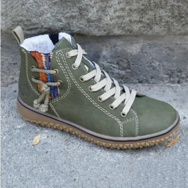 Elegant Leather Boots Vintage Style