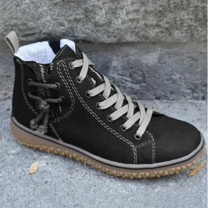 Elegant Leather Boots Vintage Style