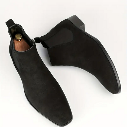 Men's Chelsea Boots Suede Look