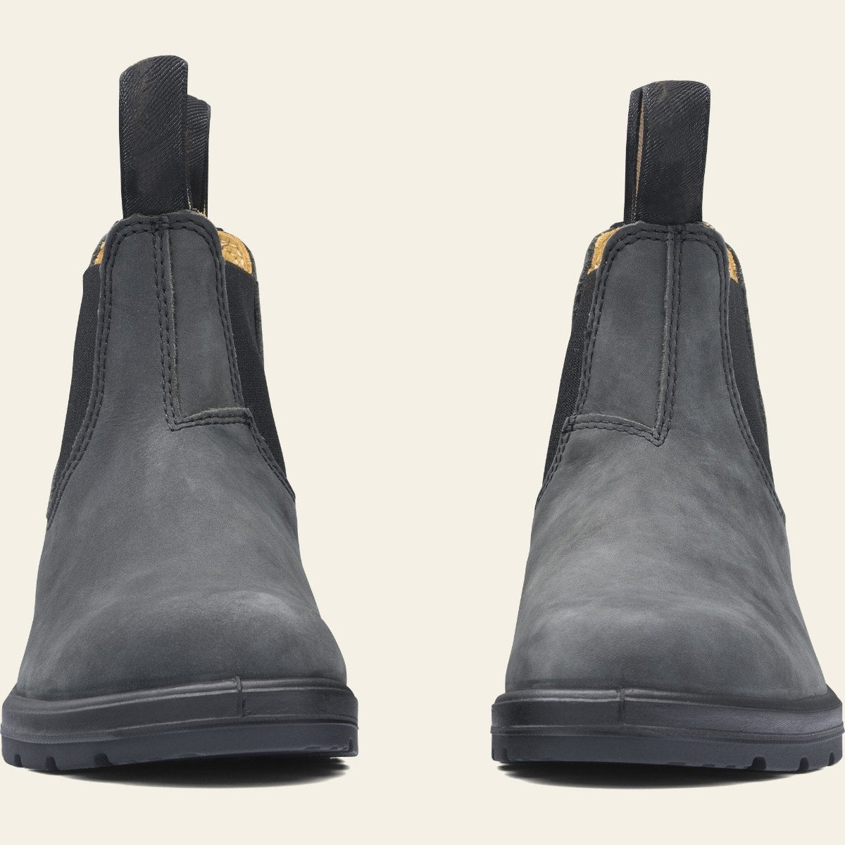 Men's Black Leather Chelsea Boots