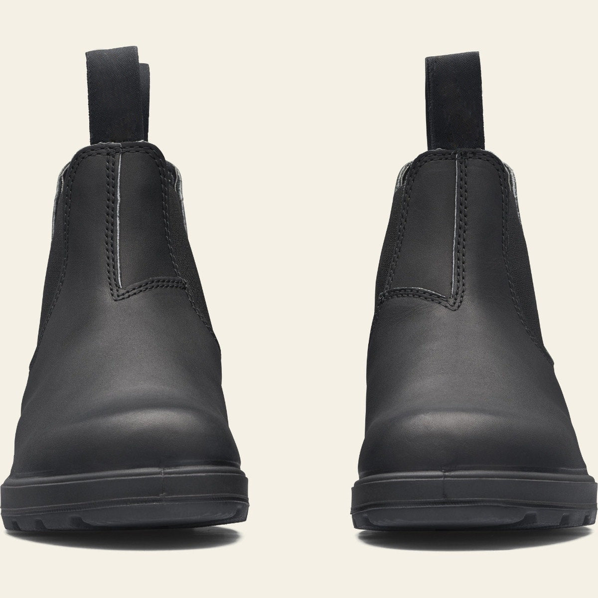 Men's Black Leather Chelsea Boots