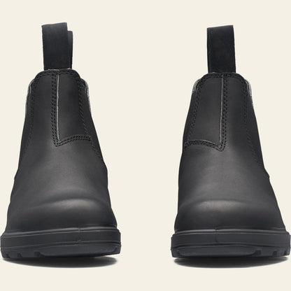 Men's Black Leather Chelsea Boots