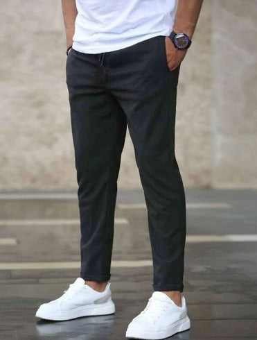 Men's Chino Trousers Slim Fit Stretch