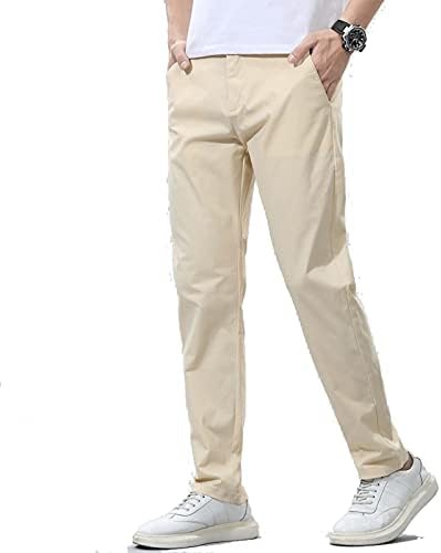 Men's Comfortable Straight Fit Chino Pants