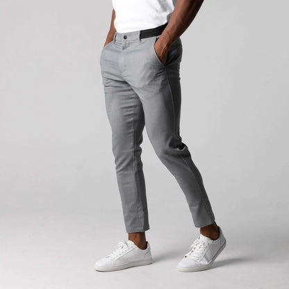 Men's Chino Trousers Stretch Slim Fit