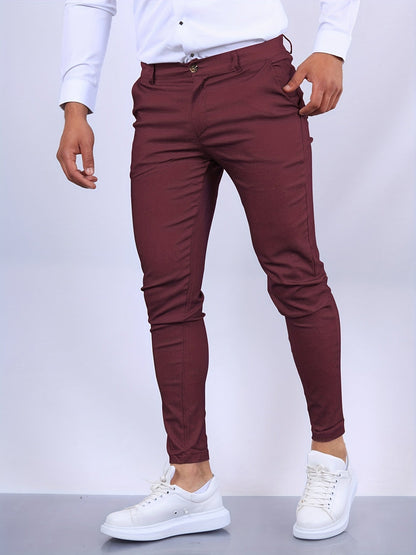 Men's Slim Fit Business Chinos