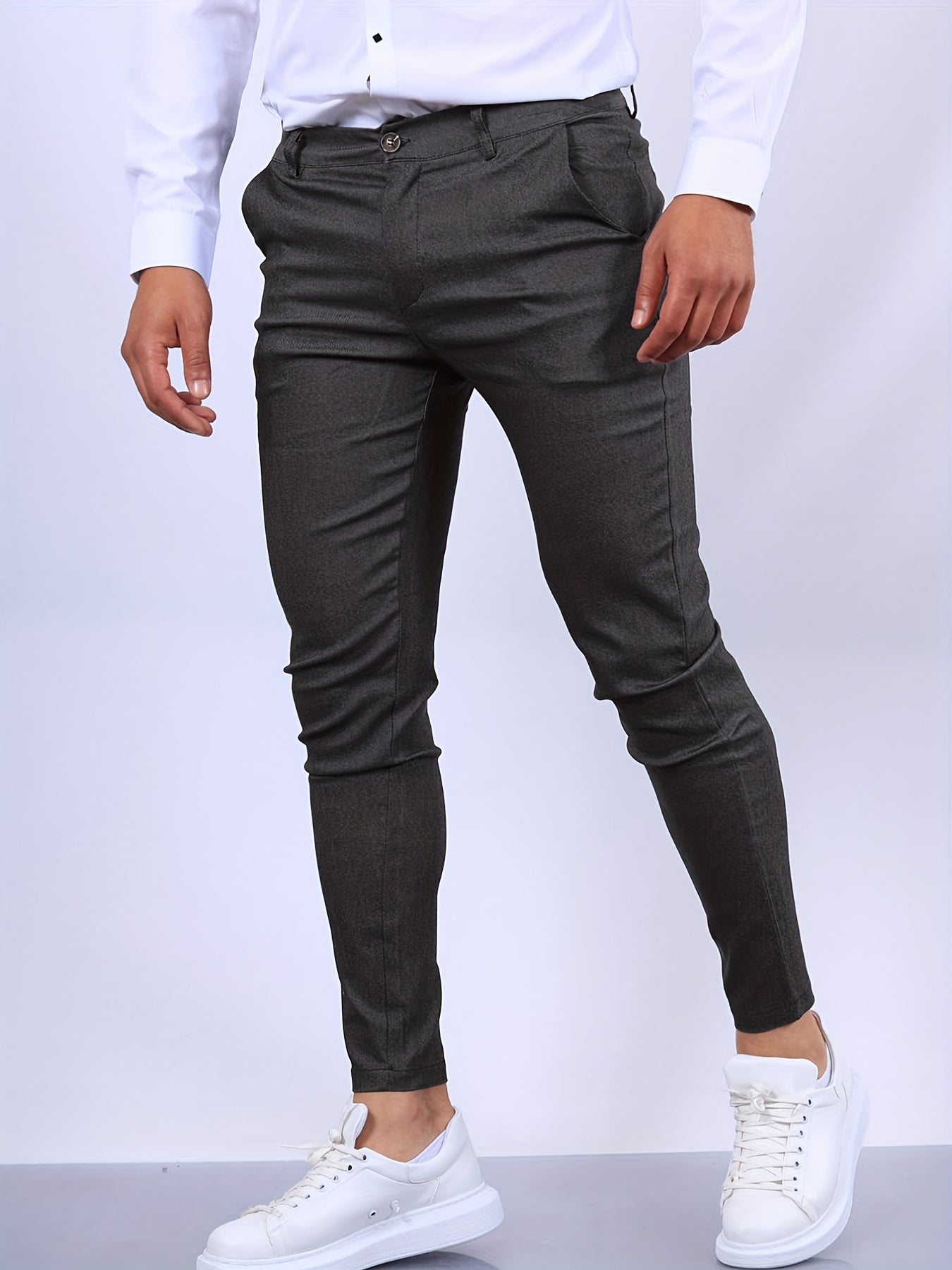 Men's Slim Fit Business Chinos