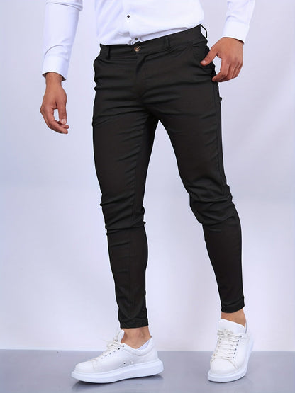 Men's Slim Fit Business Chinos