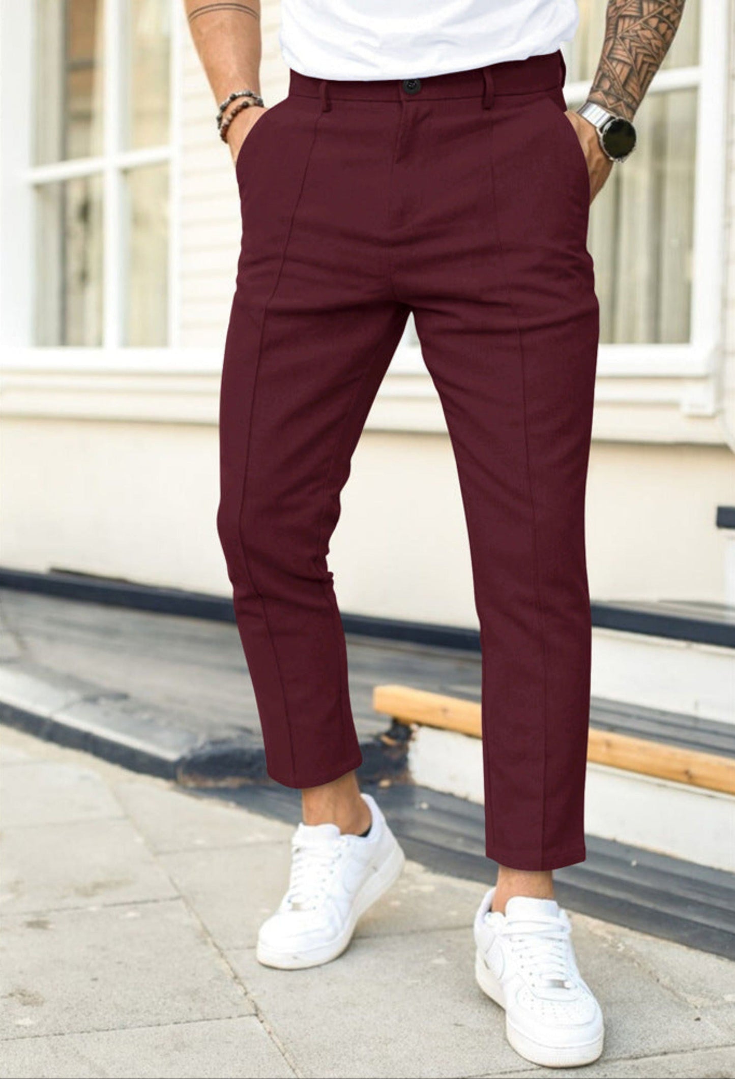 Men's Slim Stretch Skinny Chinos