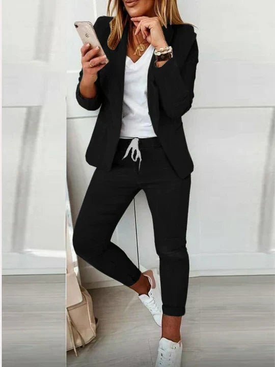 Eleganter Damen Blazer Anzug Klassisch