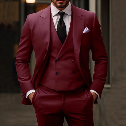 Stylish Men's 3-piece Suit