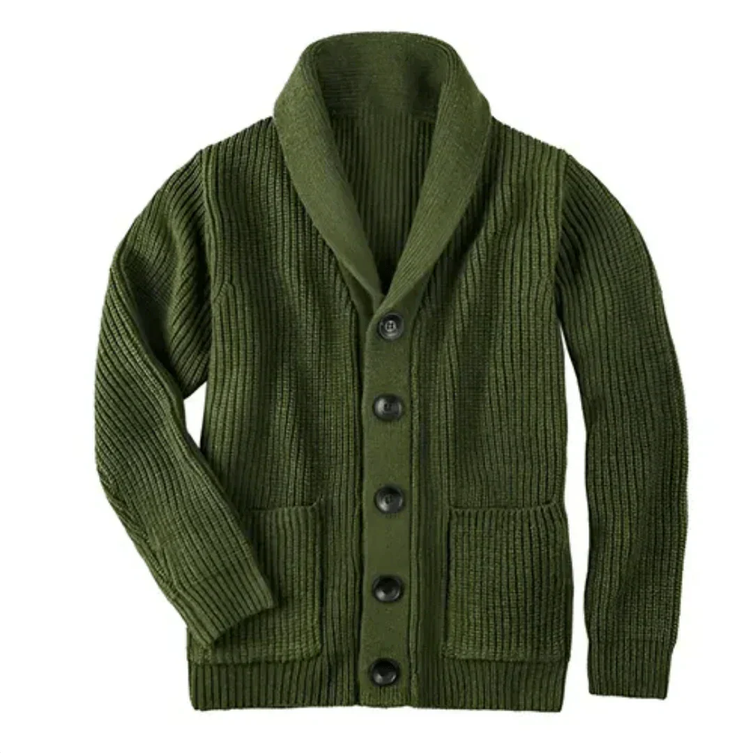 Men's Cardigan Warm Chunky Design