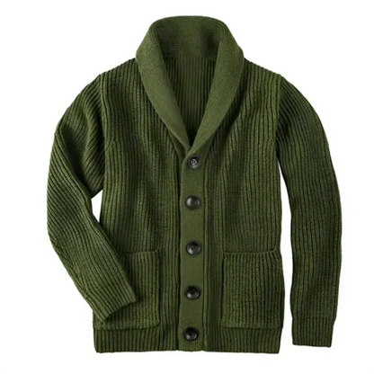 Men's Cardigan Warm Chunky Design