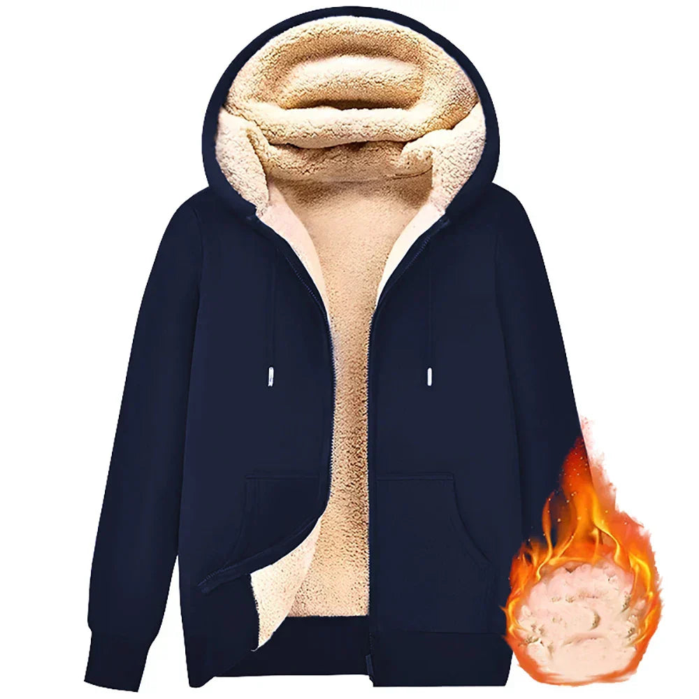 Soft Merino Wool Winter Hoodie