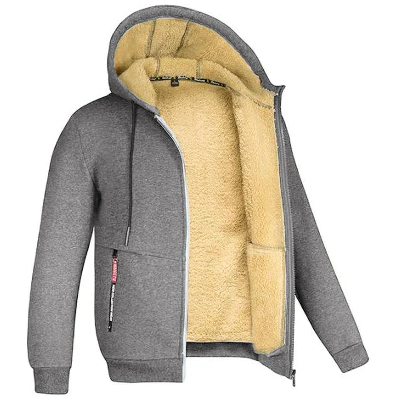 Soft Merino Wool Winter Hoodie