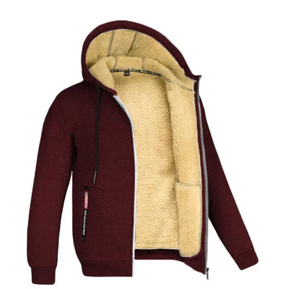 Soft Merino Wool Winter Hoodie