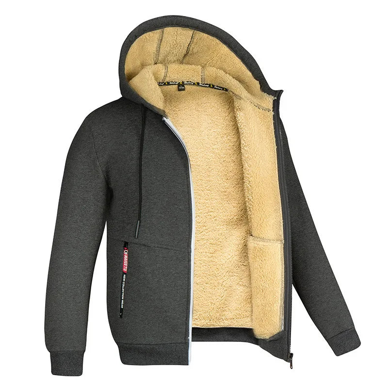 Soft Merino Wool Winter Hoodie