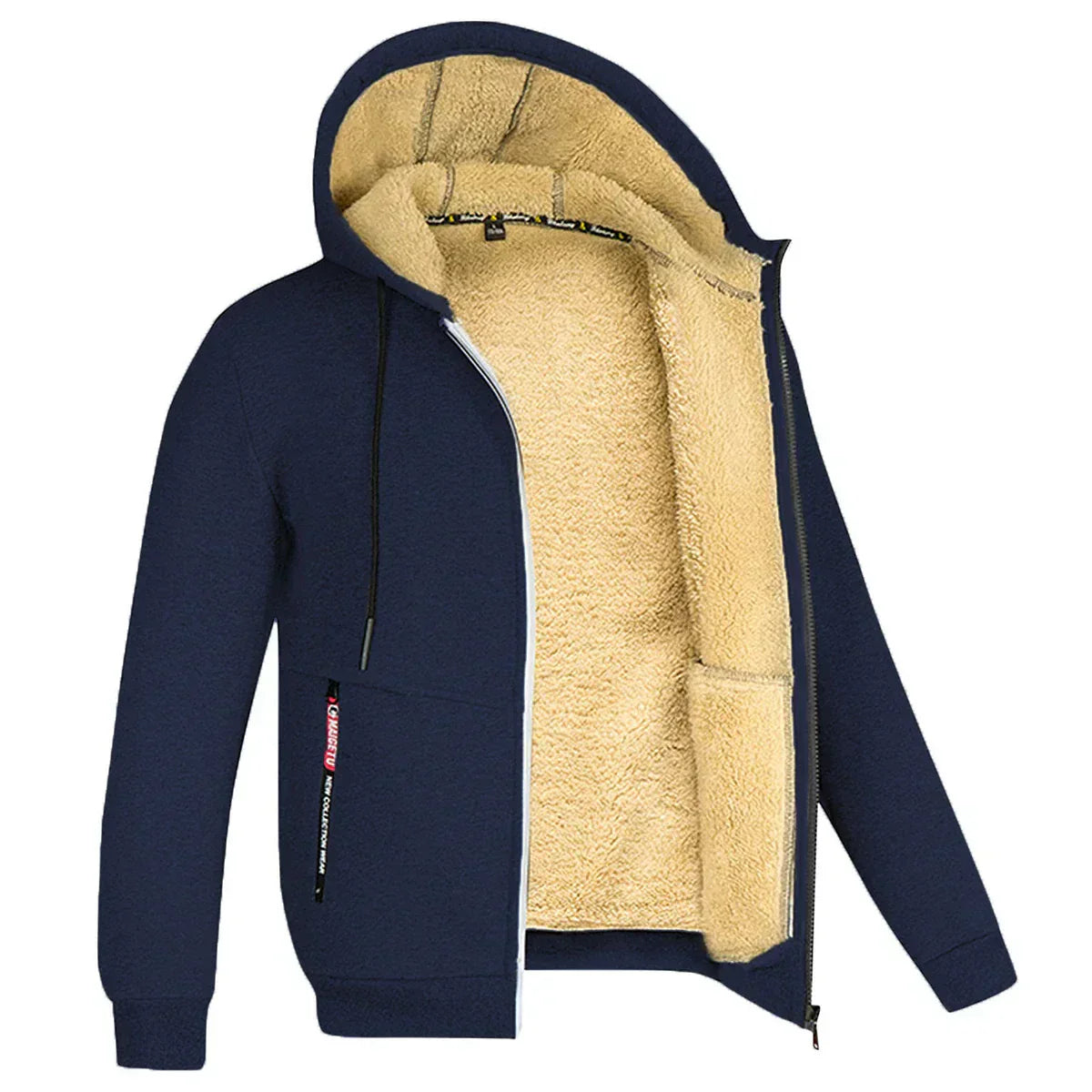 Soft Merino Wool Winter Hoodie