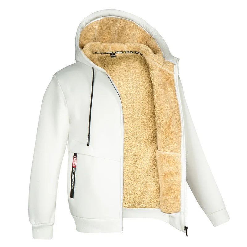 Soft Merino Wool Winter Hoodie