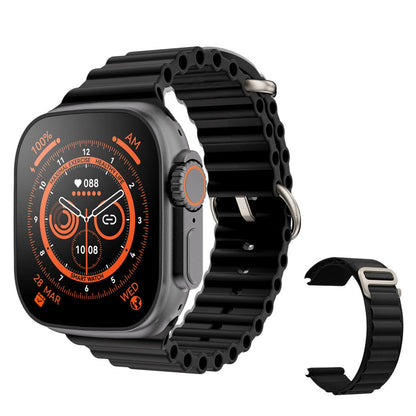 Smartwatch Serie 8 - Kompatibel mit iPhone & Android - 2 Armbänder inkl.