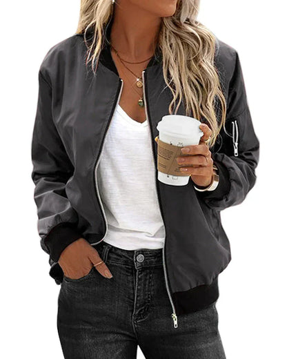 Elegante Damenjacke Klassisch Stylish - IdealeKleiden