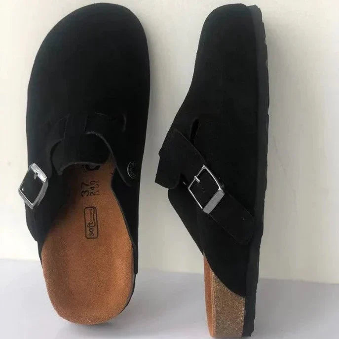 Men's Suede Clogs Comfortable
