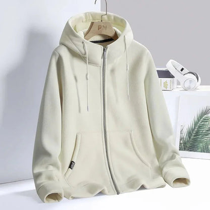 Soft Fleece Hoodie Women Elegant