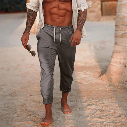 Stylish men's summer trousers