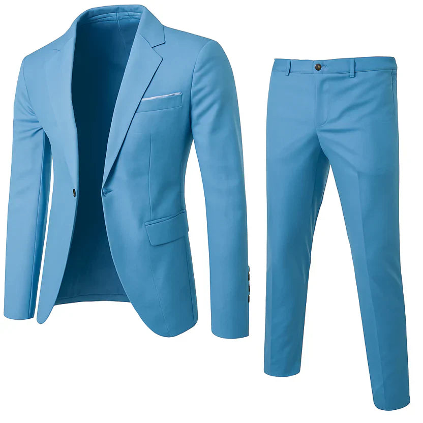 Men's Suit Elegant Two-Piece