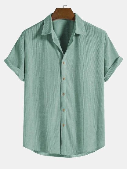 Men's Classic Short Sleeve Summer Shirt