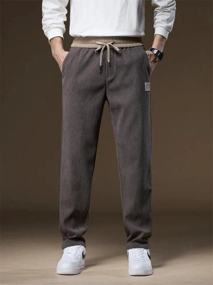 Men's Drawstring Straight Leg Joggers