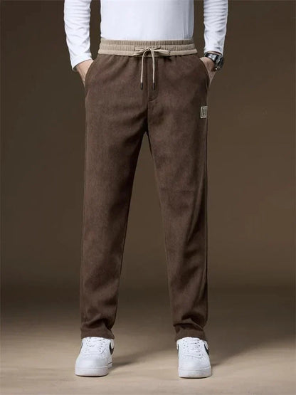Herren Joggerhose mit Kordelzug Gerades Bein - IdealeKleiden