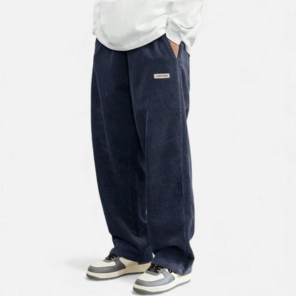Men's Corduroy Trousers Comfortable Loose Fit