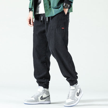 Comfortable Jogging Pants Elastic Loose Fit