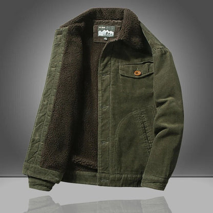 Men's Winter Jacket Warm Fleece Lined