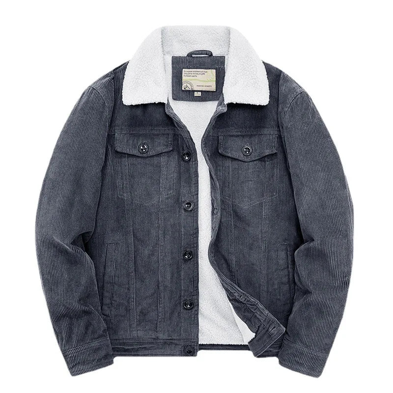 Men's Winter Jacket Sherpa Fleece Warm