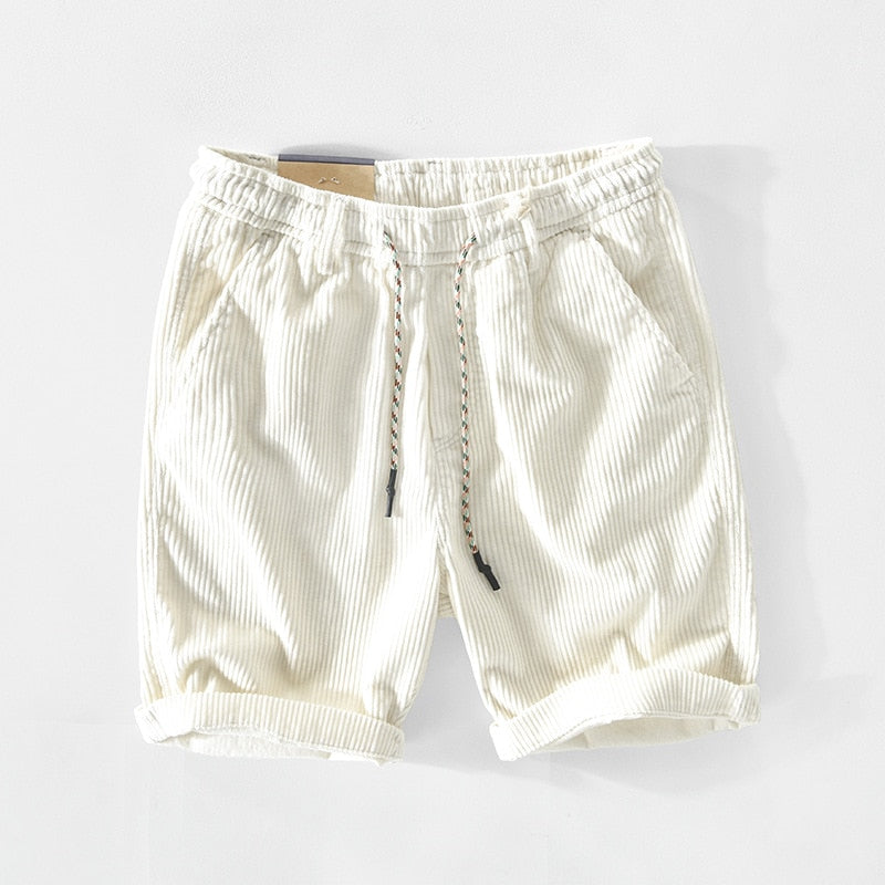 Summer Corduroy Shorts Comfortable for Men