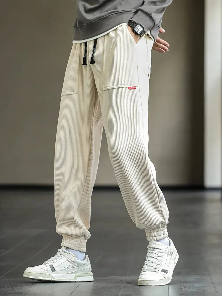 Men's Corduroy Jogger Comfortable Cotton