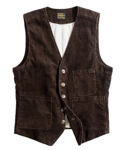Men's Vest Sleeveless Elegant